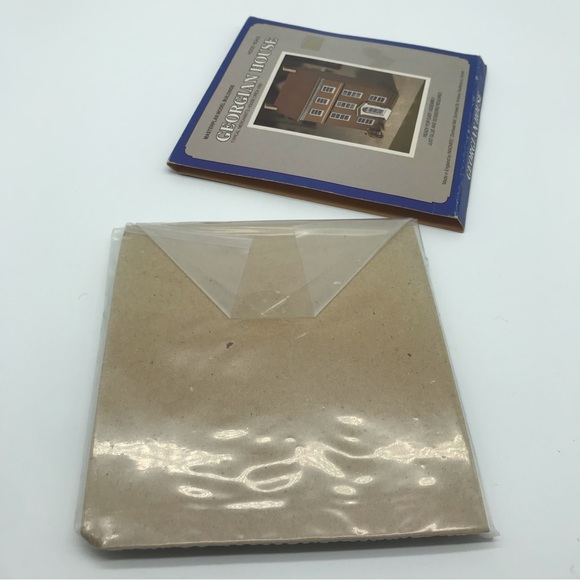 Vintage Master Plan Model Buildings Kit Georgian Mansion Set Merchants House - Picture 6 of 11